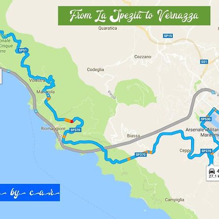 Ventega Sea View Apartment Вернацца Екстер'єр фото